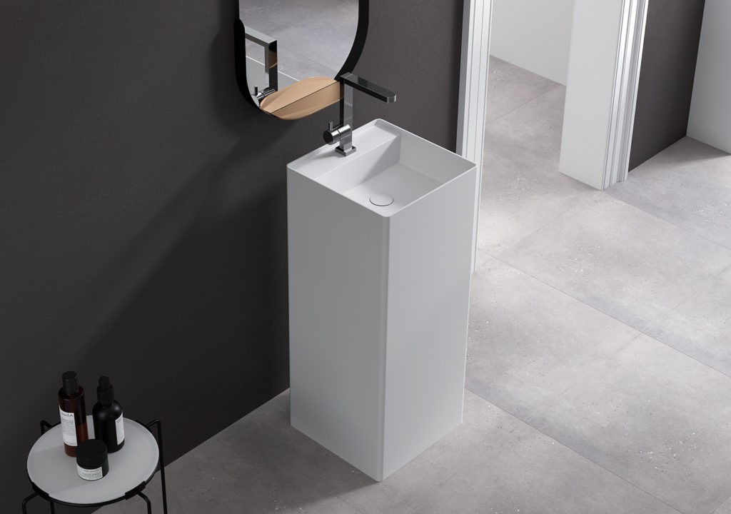 corian bathroom freestanding washbasin manufacturer in turkey 